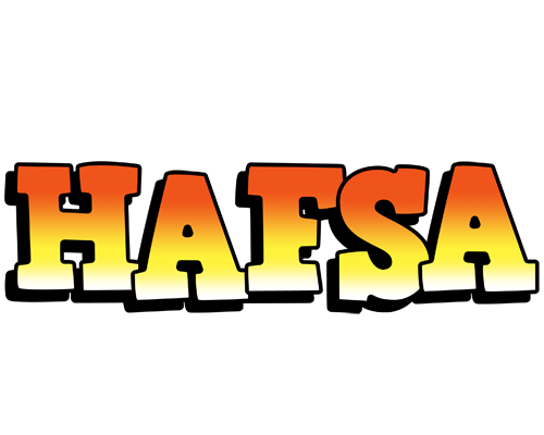Hafsa sunset logo