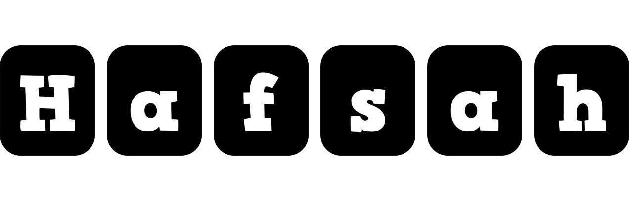 Hafsah box logo