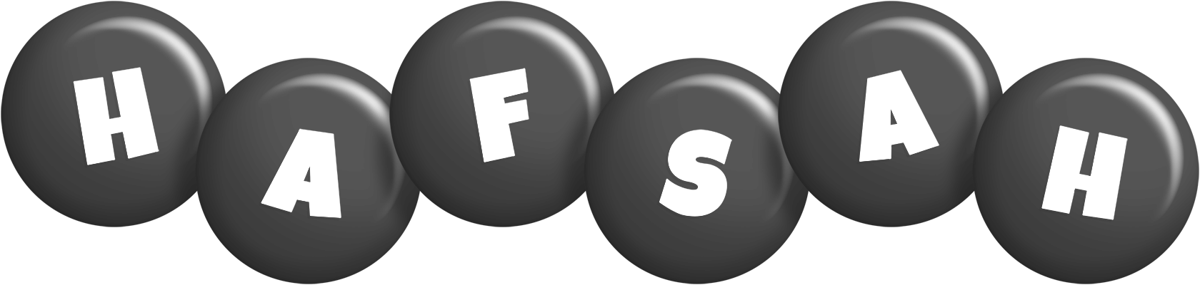 Hafsah candy-black logo