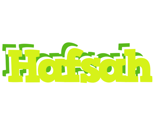 Hafsah citrus logo