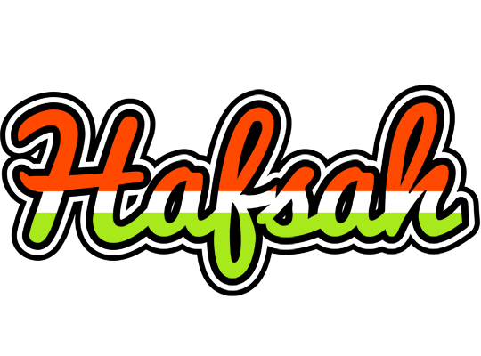 Hafsah exotic logo