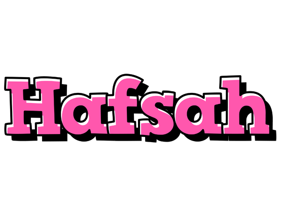 Hafsah girlish logo