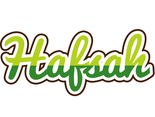 Hafsah golfing logo