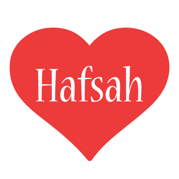 Hafsah love logo