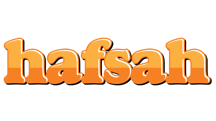 Hafsah orange logo