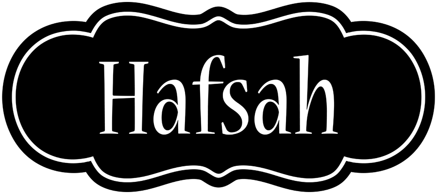 Hafsah welcome logo