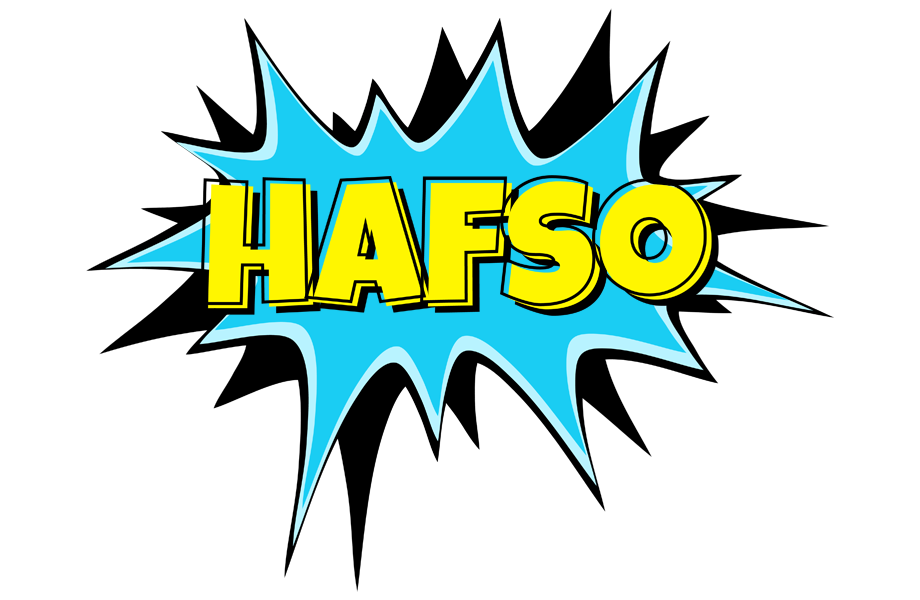 Hafso amazing logo