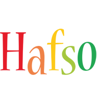 Hafso birthday logo