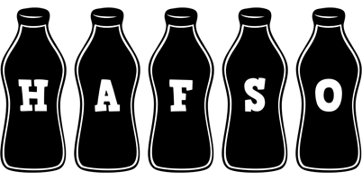 Hafso bottle logo