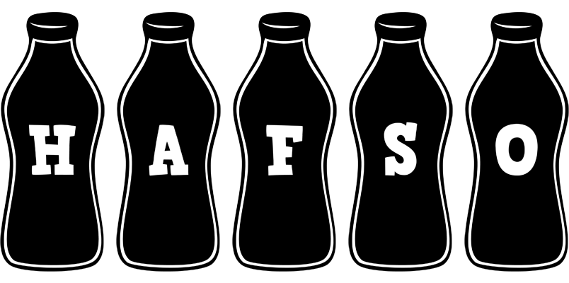 Hafso bottle logo