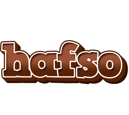 Hafso brownie logo