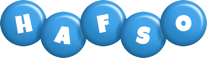 Hafso candy-blue logo