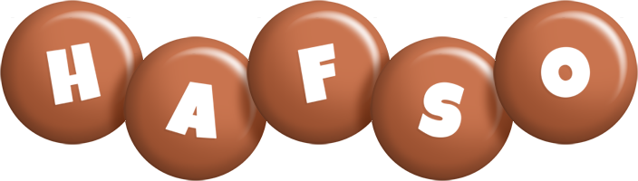 Hafso candy-brown logo