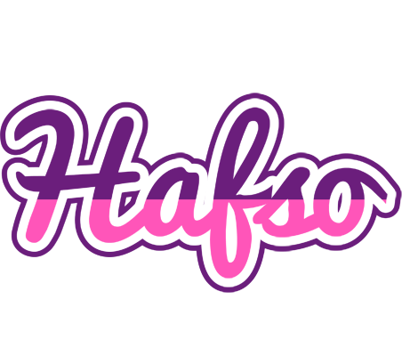 Hafso cheerful logo