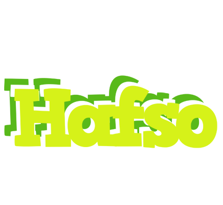 Hafso citrus logo