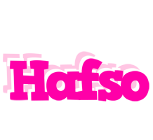 Hafso dancing logo