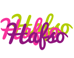 Hafso flowers logo