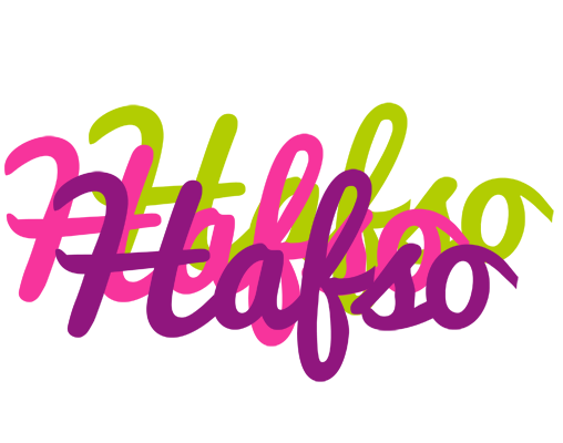 Hafso flowers logo