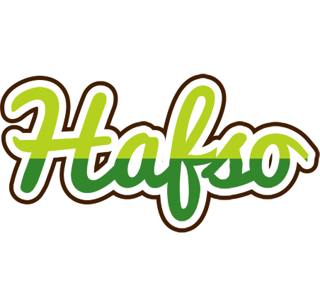 Hafso golfing logo
