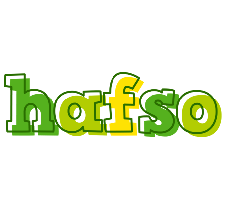 Hafso juice logo