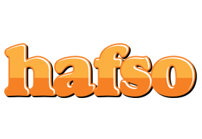 Hafso orange logo