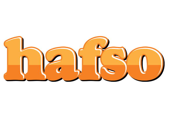 Hafso orange logo