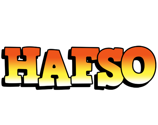 Hafso sunset logo
