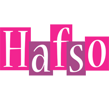 Hafso whine logo