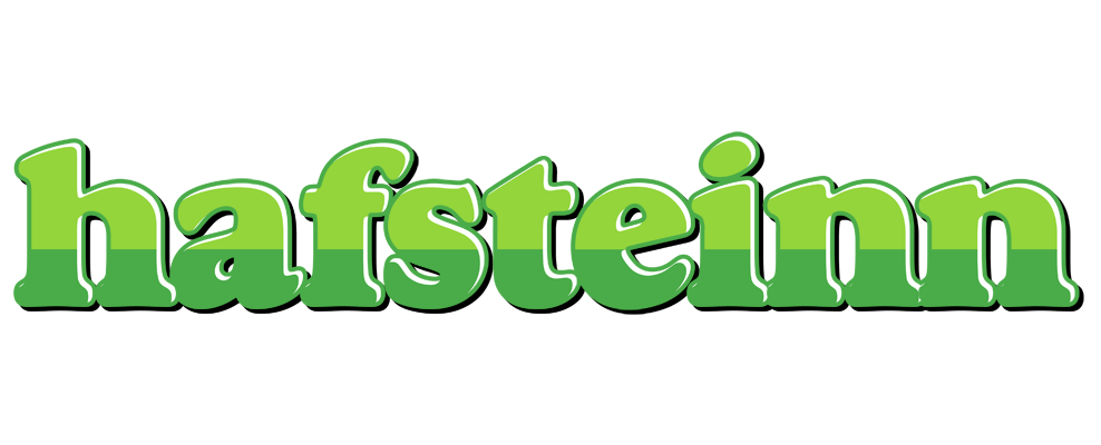 Hafsteinn apple logo