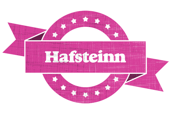 Hafsteinn beauty logo