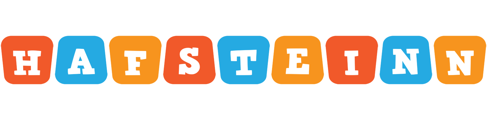 Hafsteinn comics logo