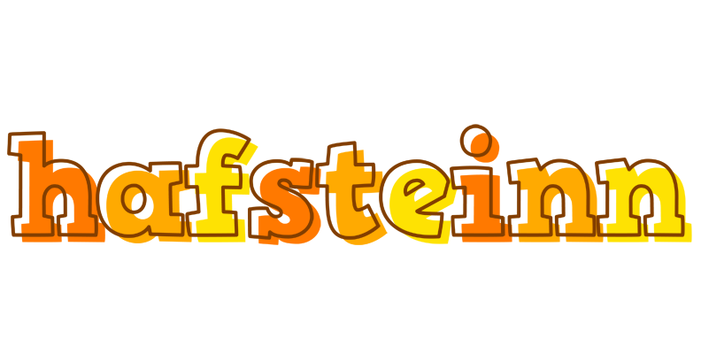 Hafsteinn desert logo