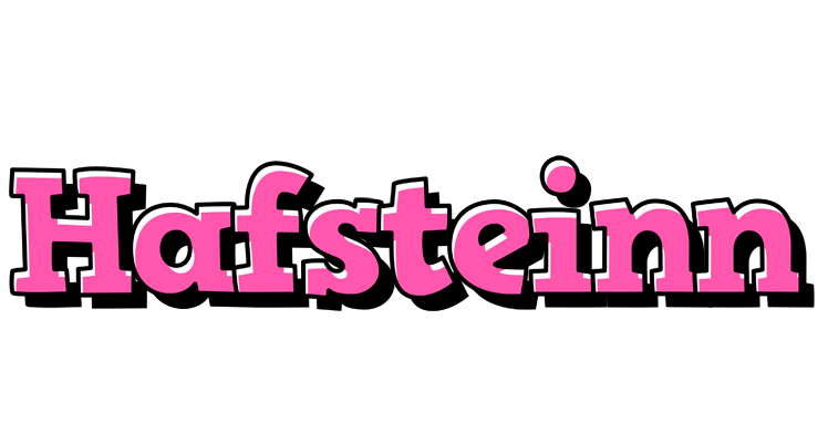 Hafsteinn girlish logo