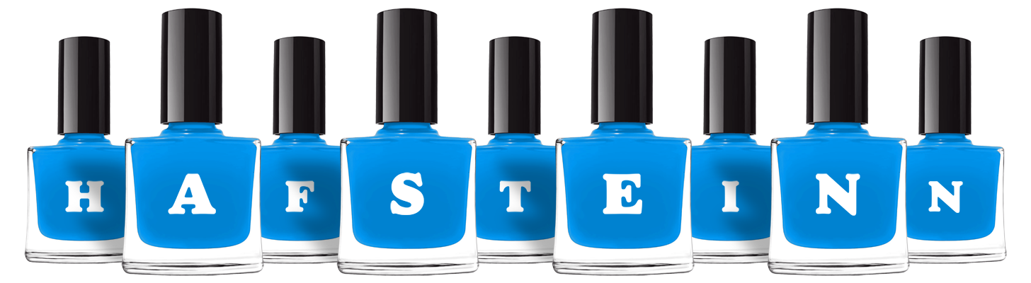 Hafsteinn glossy logo