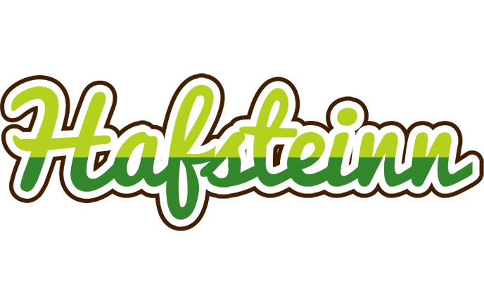 Hafsteinn golfing logo