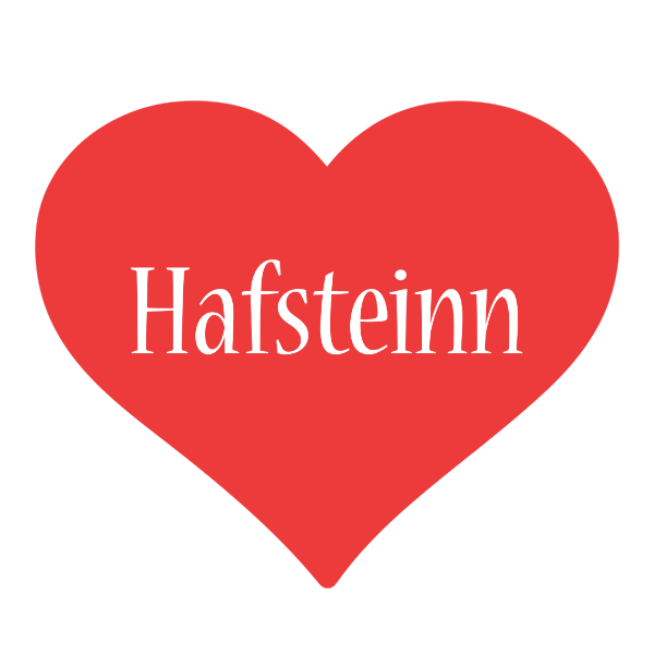 Hafsteinn love logo