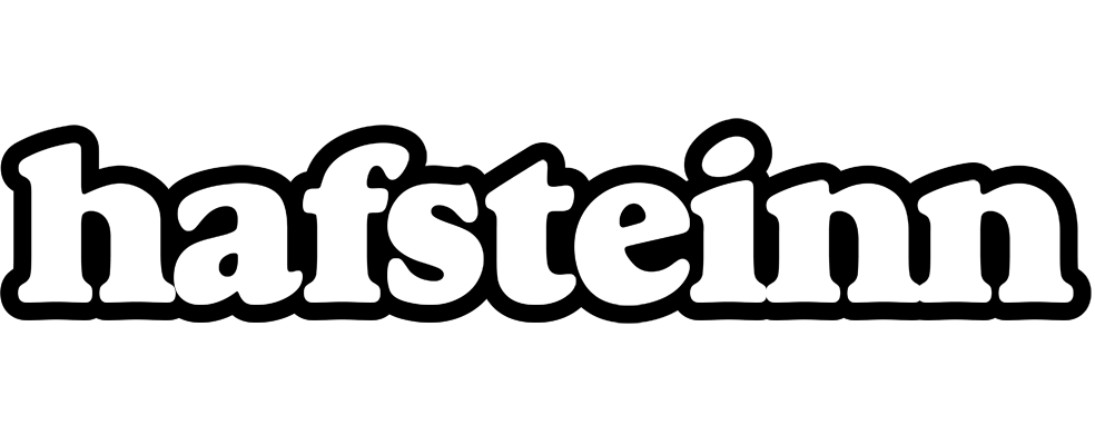Hafsteinn panda logo