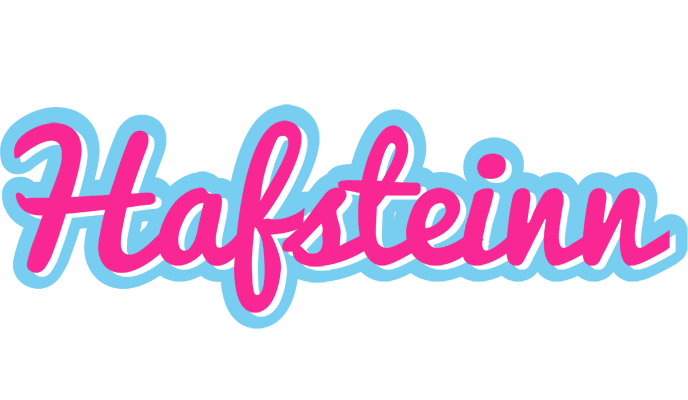 Hafsteinn popstar logo