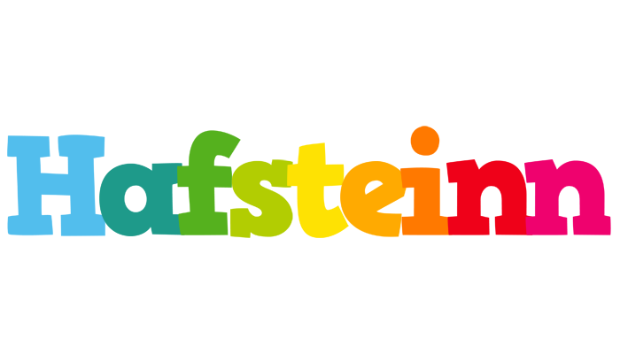 Hafsteinn rainbows logo