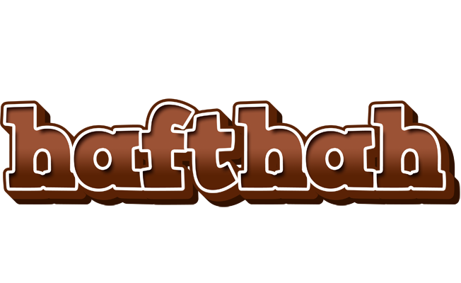 Hafthah brownie logo