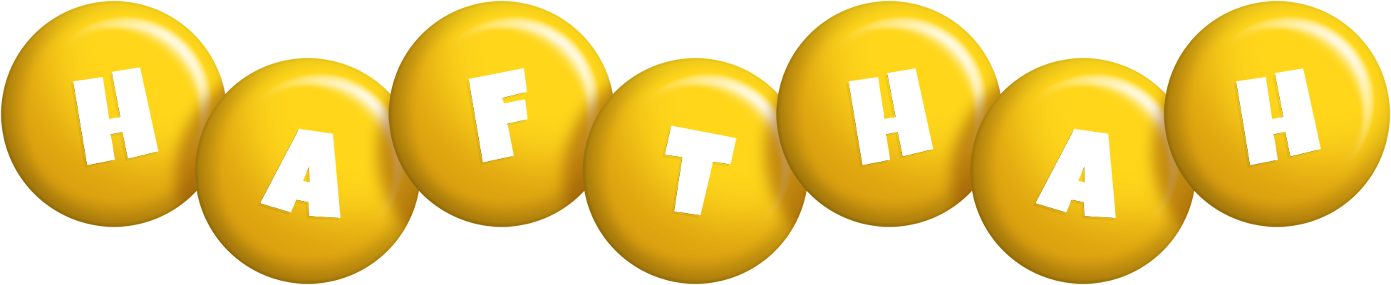 Hafthah candy-yellow logo
