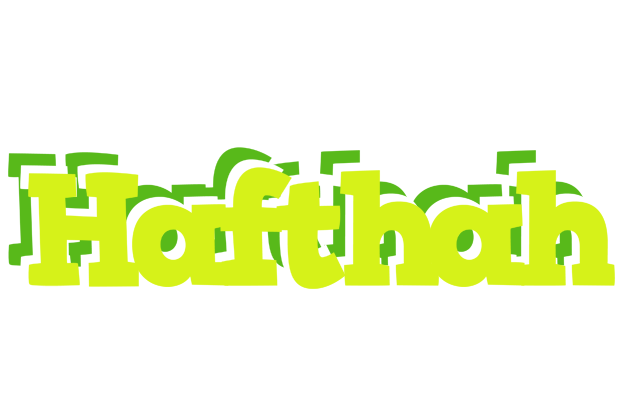 Hafthah citrus logo