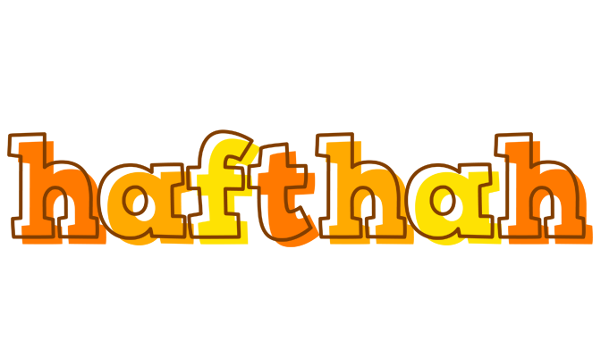 Hafthah desert logo