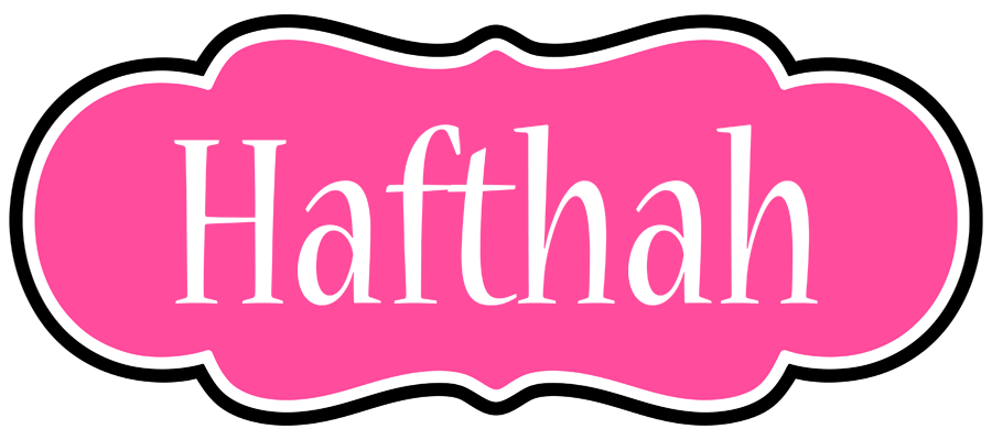 Hafthah invitation logo