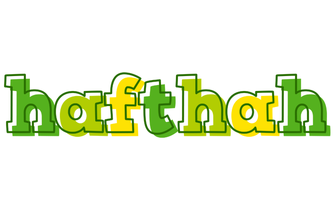 Hafthah juice logo