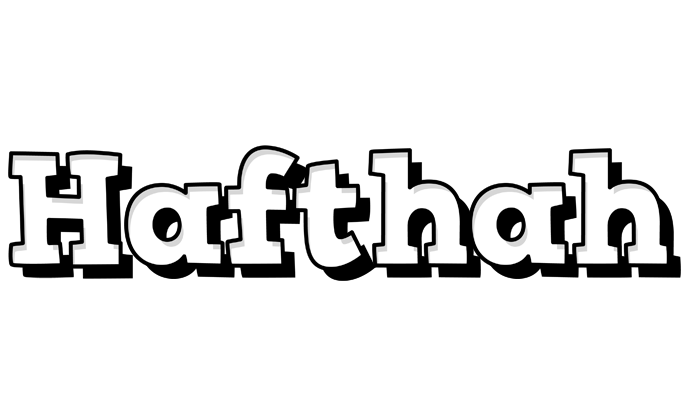Hafthah snowing logo