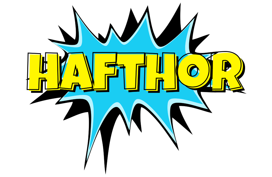Hafthor amazing logo