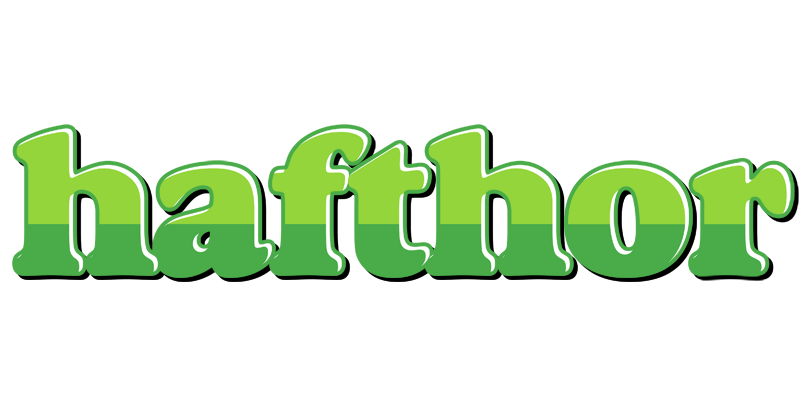 Hafthor apple logo