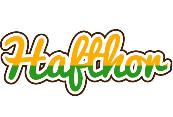 Hafthor banana logo