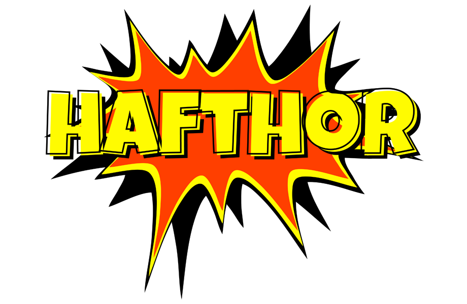Hafthor bazinga logo
